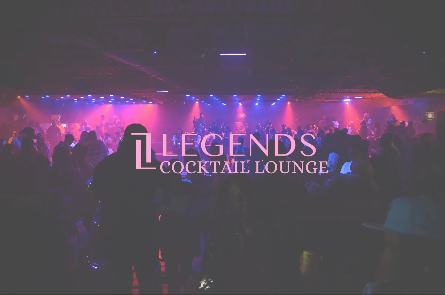 Legends Cocktail Lounge · Promotional graphic