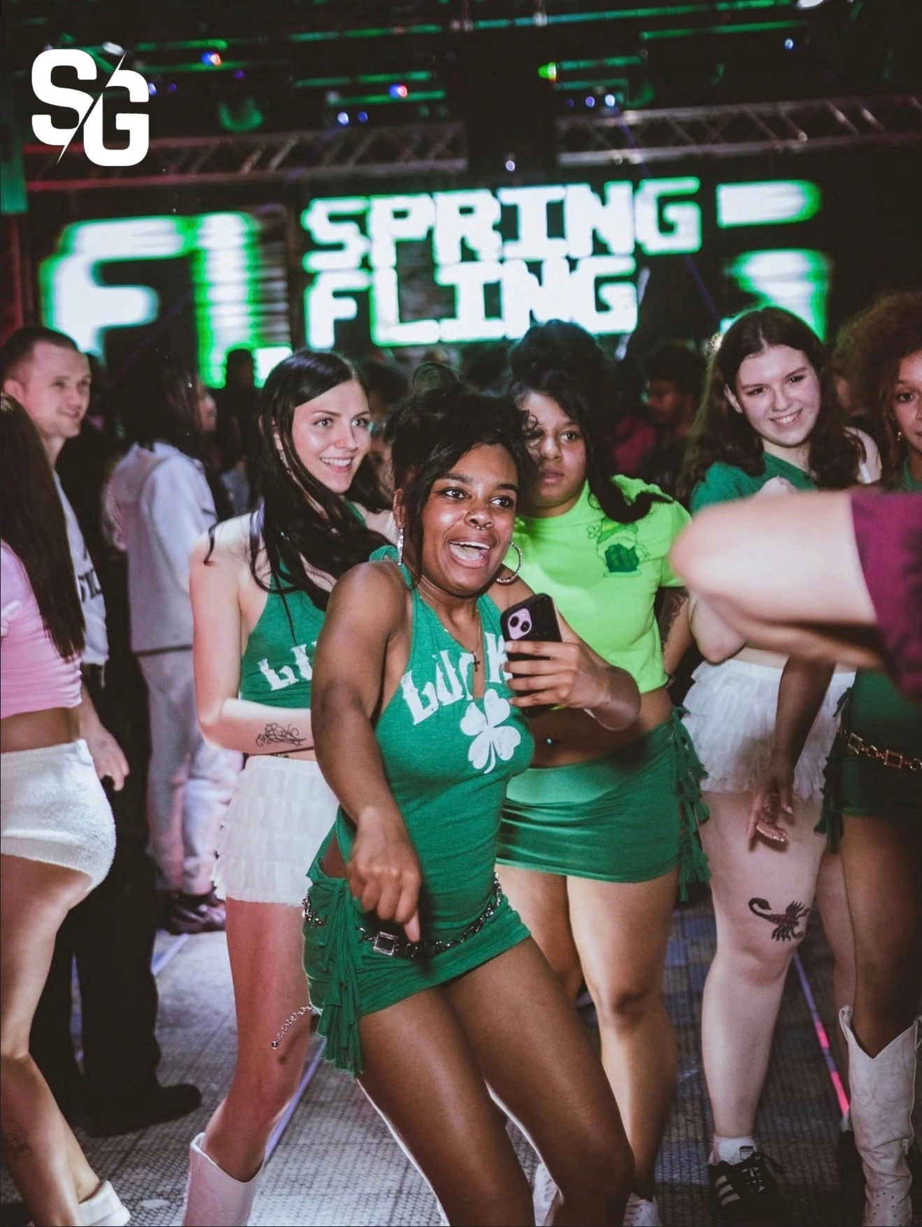 Spring Fling · Supplied live-event photography / social documentation